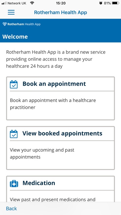 Rotherham Health App