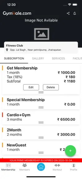 Game screenshot GymVale for Gym owner & member mod apk