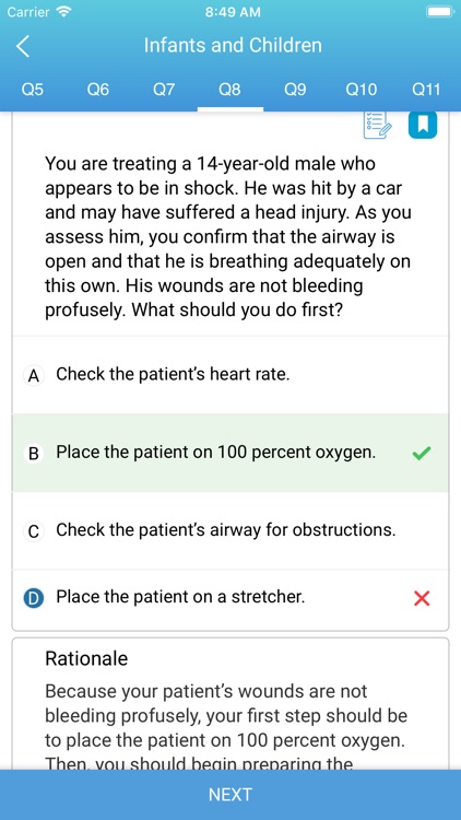 NREMT - EMT Test Prep screenshot-4