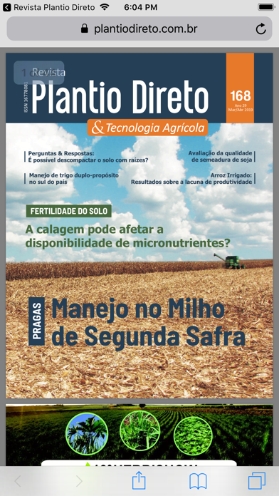 Revista Plantio Direto screenshot 3