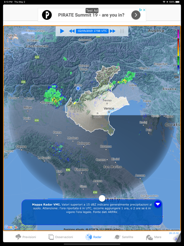 ‎METEO VENETO Screenshot