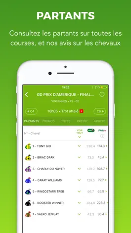 Game screenshot Turfoo Résultats Turf et Prono hack