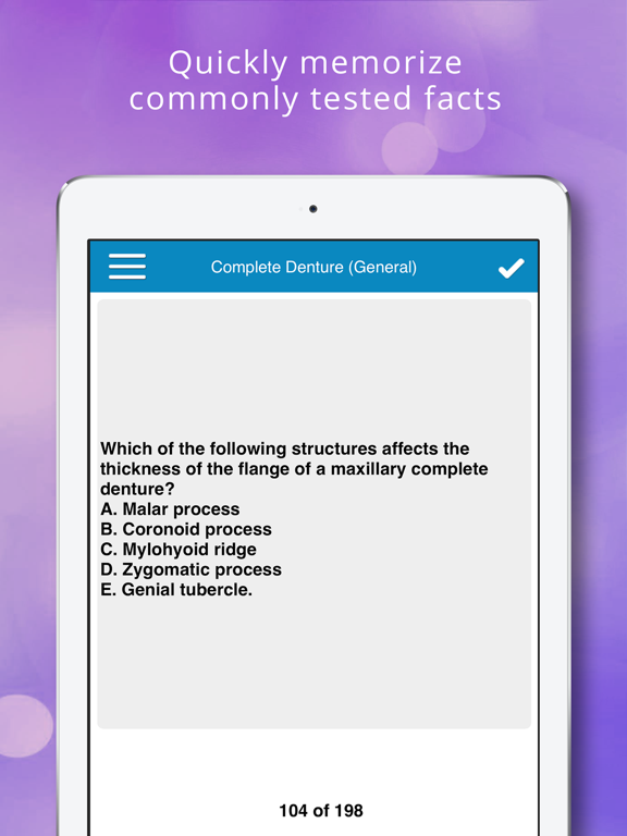 Screenshot #6 pour ADAT Prosthodontics Cram Cards