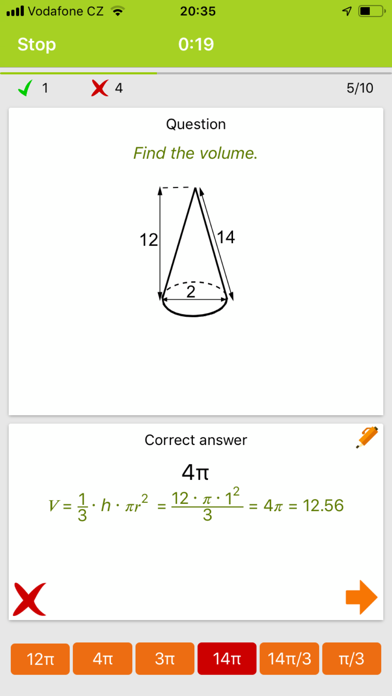 Math Tests - learn mathematics screenshot 2