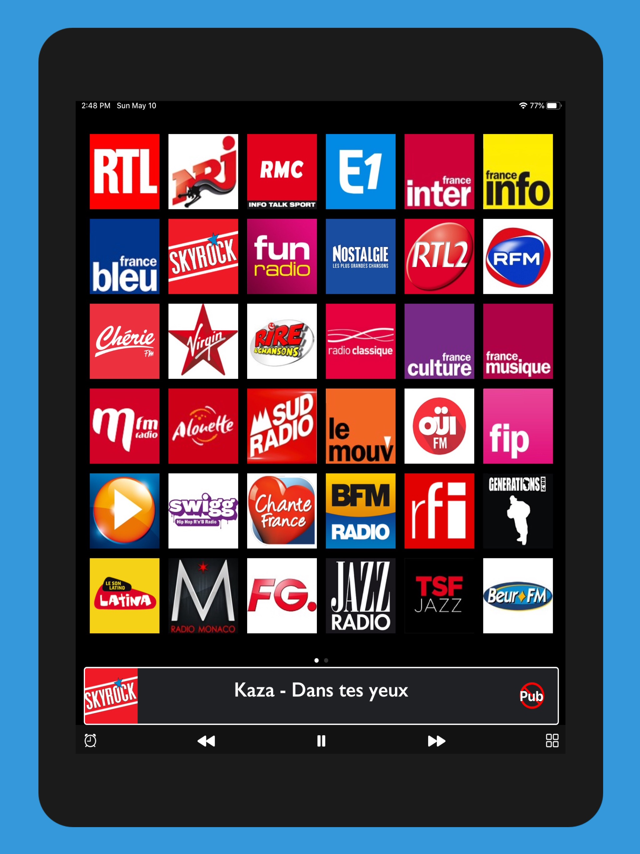 Radios FM: Top France screenshot 4