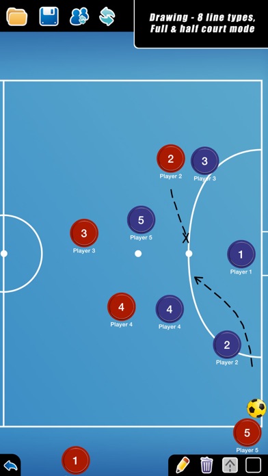Coach Tactic Board: Futsal++ Screenshot