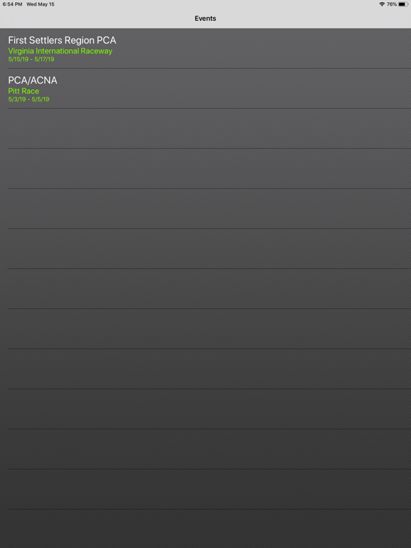 TrackKeeper iPad screenshot 1 - Sports app