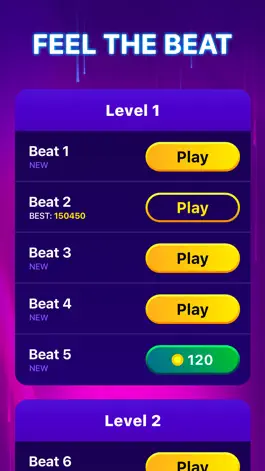 Game screenshot Hop2Beat - Jump & Play Music apk