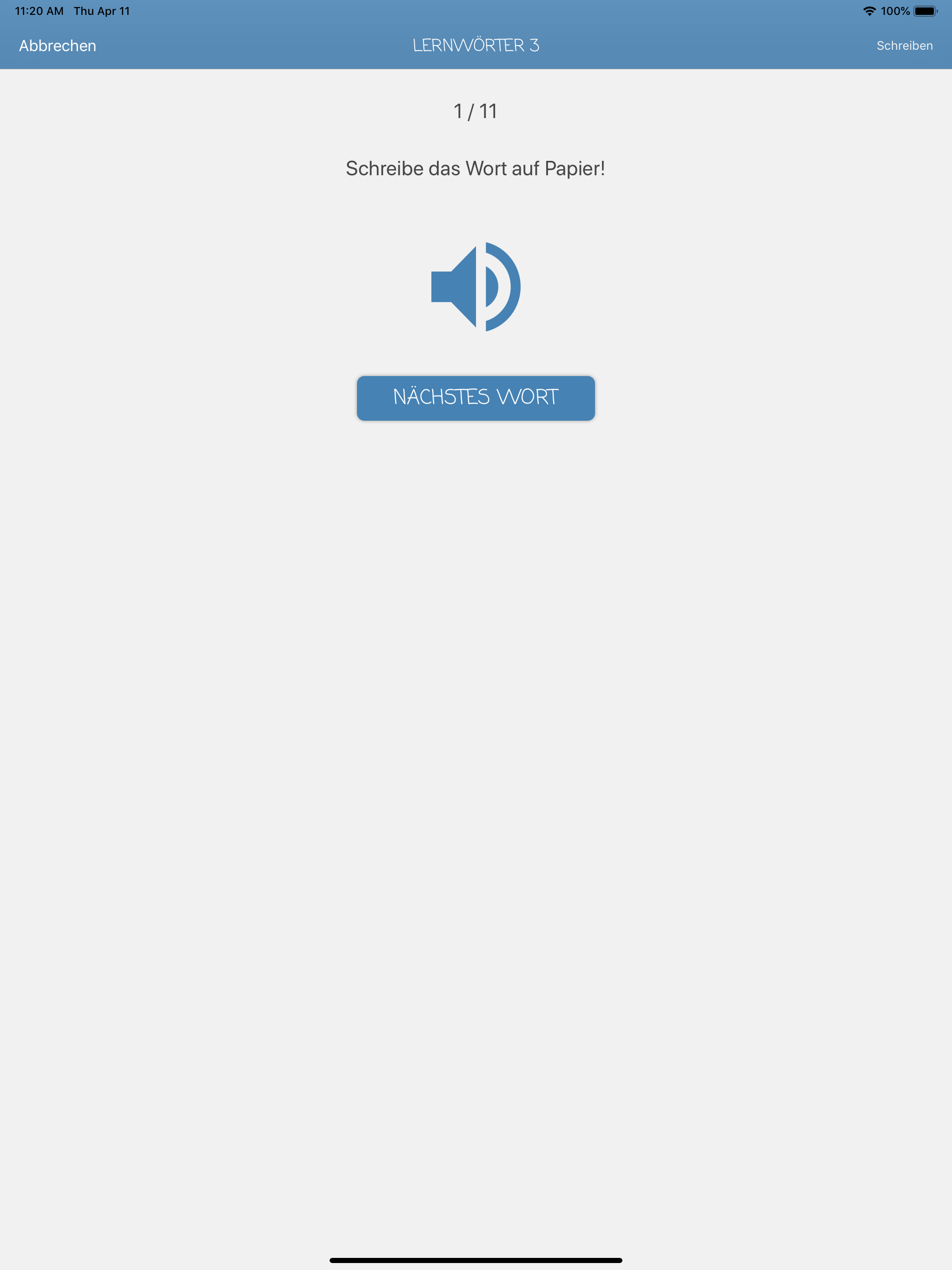 Grundschule: Lernwörter screenshot 12