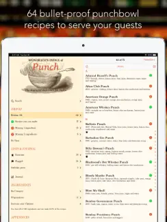 Wondrich’s Index of Punch iPad image 1