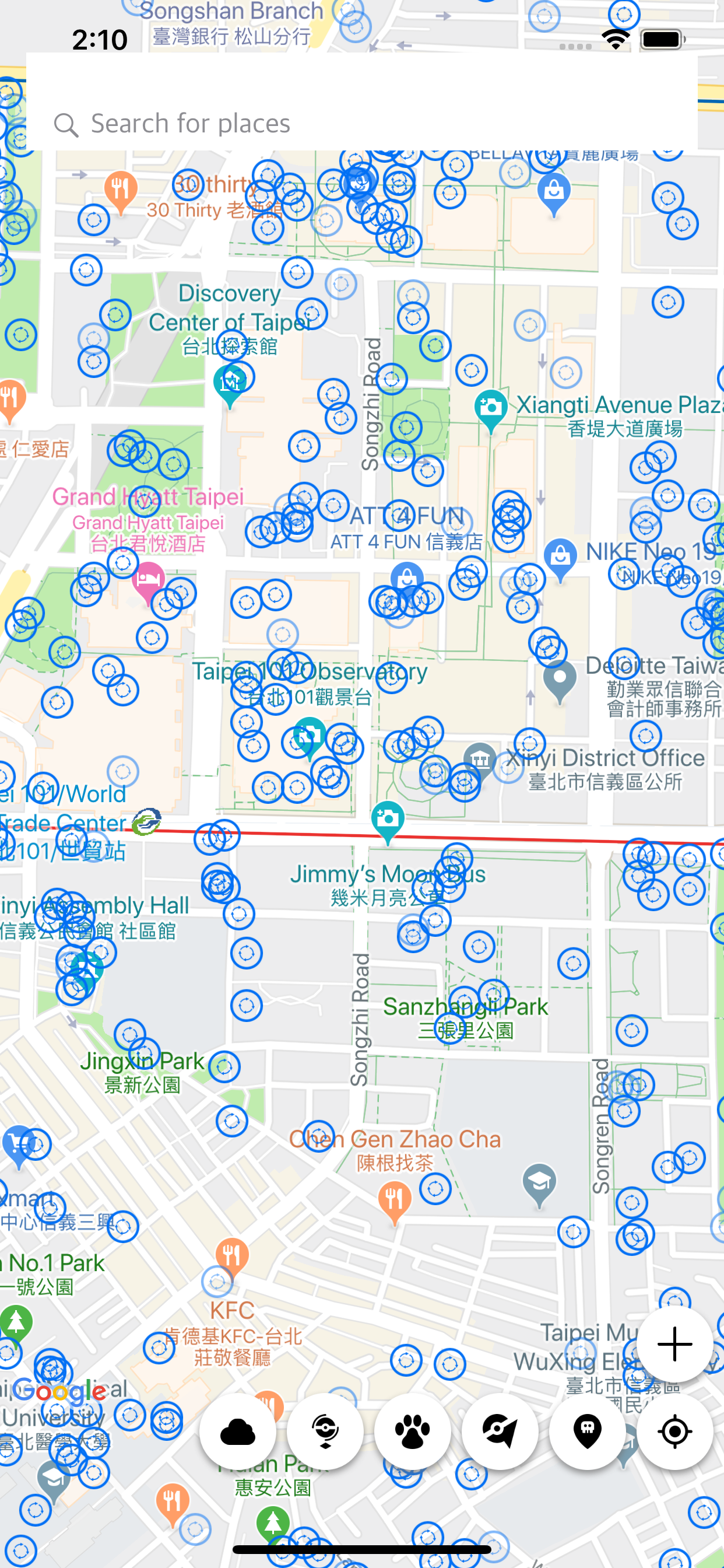 WeCatch - Radar & Map