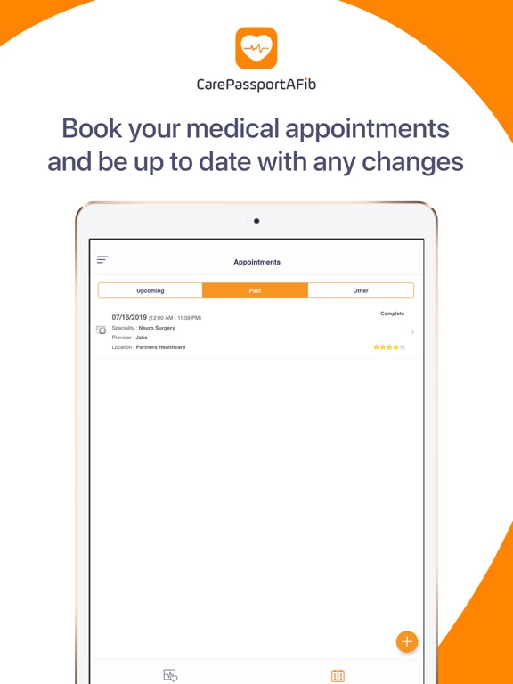 CarePassport - AFib iPad screenshot 4 - Medical app