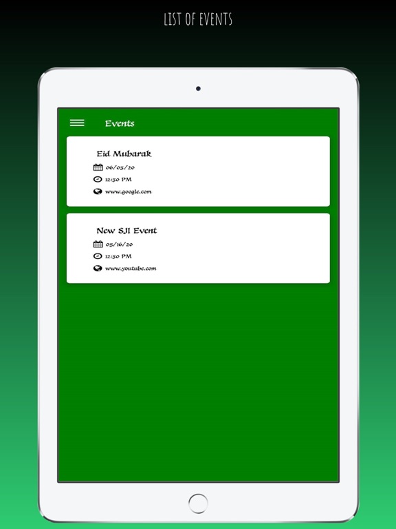 Screenshot #5 pour SJ MosqueApp MVP