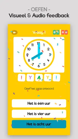 Game screenshot KlokWijs - leren klokkijken mod apk