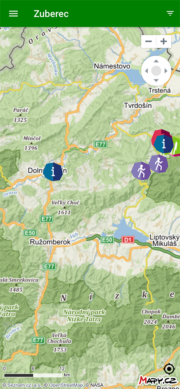 Zuberec - turistické ciele