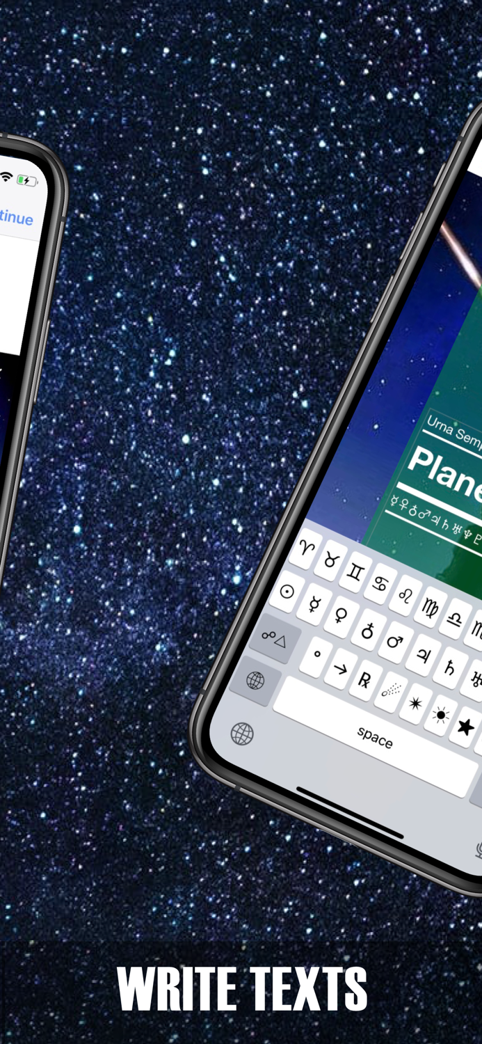 Astrology and Astronomy Keyboard