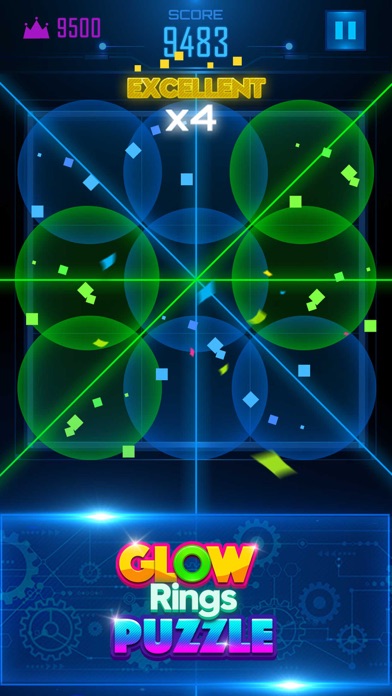 Glow Rings Puzzle screenshot 5