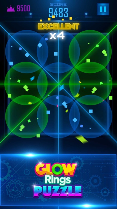 Glow Rings Puzzle Screenshot 5