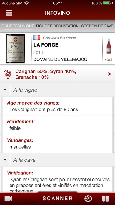 Screenshot #2 pour INFOVINO