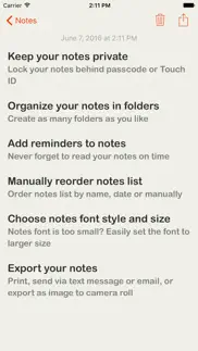 lock notes - passcode protect iphone resimleri 3