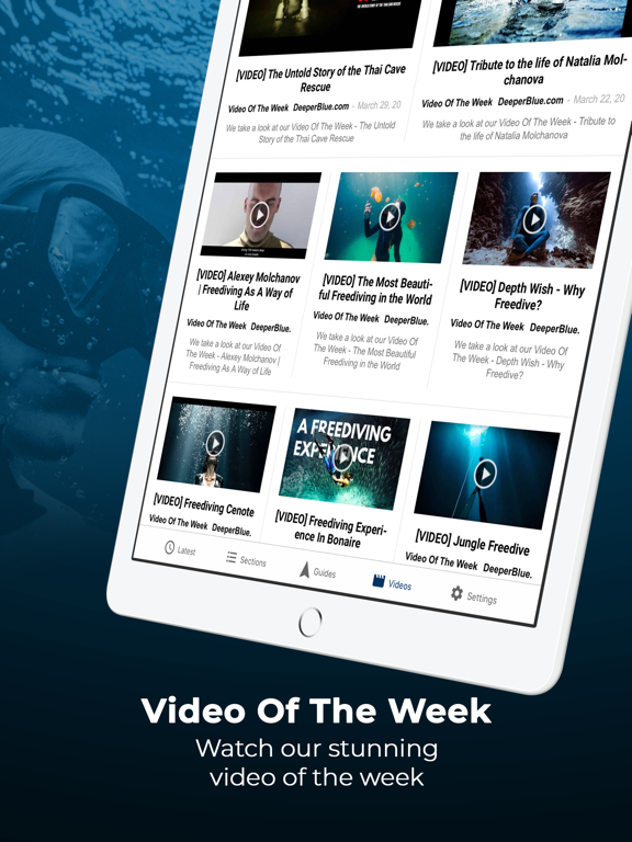 DeeperBlue.com iPad screenshot 8 - Sports app