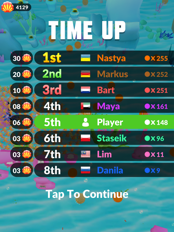 Underwater City iPad screenshot 4 - Games app