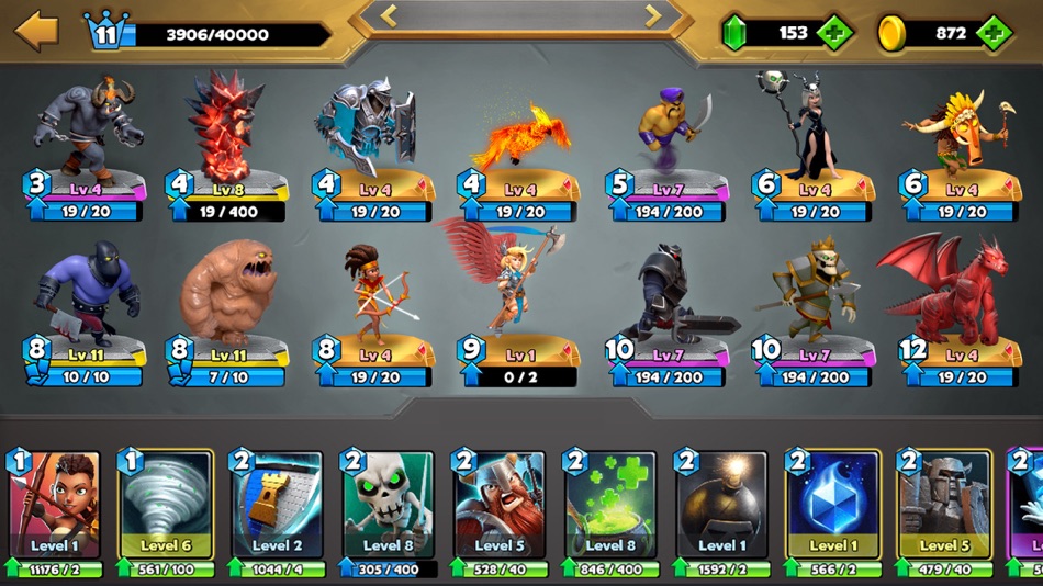 #6. Castle Crush: Clash Cards Game (iOS) 来自: Wildlife Studios