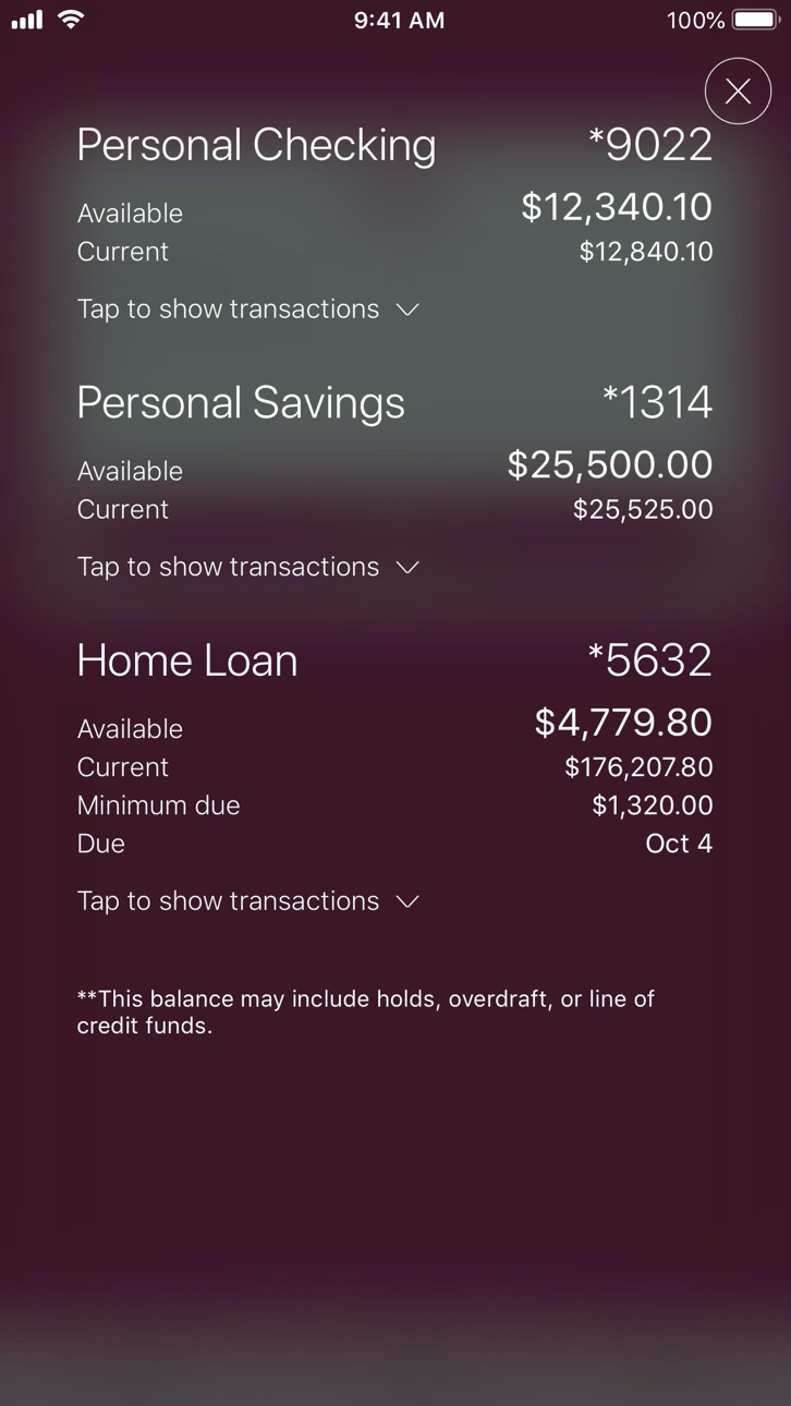 iPhone screenshot