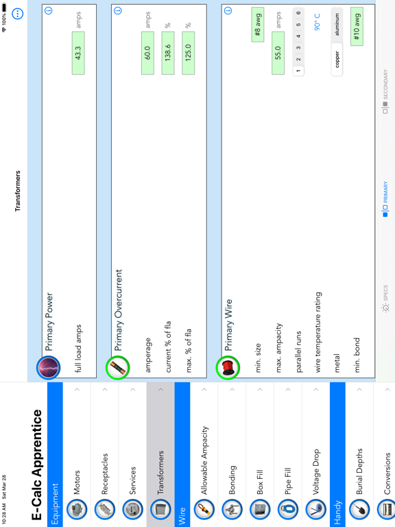 Screenshot #6 pour E-Calc Apprentice 2021