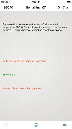 Captura de pantalla de Private Pilot Helicopter en iPhone 10
