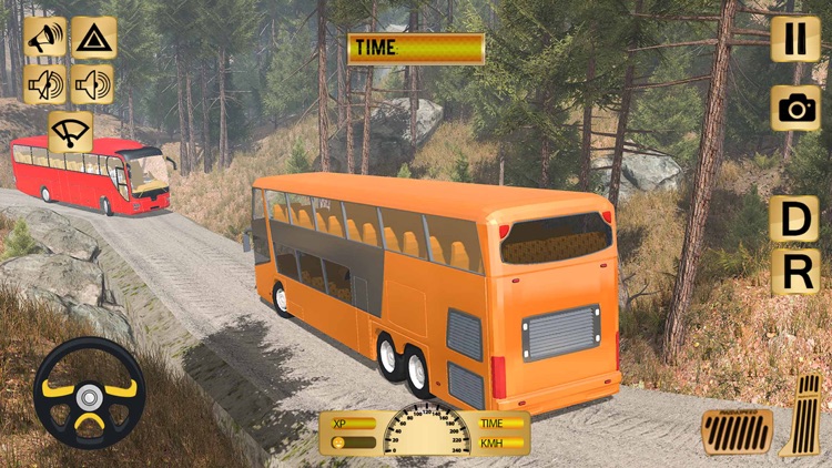 Tourist Bus Off Road Drive Sim