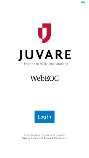 WebEOC screenshot 1