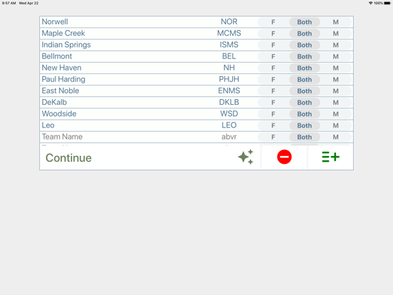 Track and Field Scorebookのおすすめ画像4