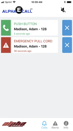 AlphaECall screenshot 2