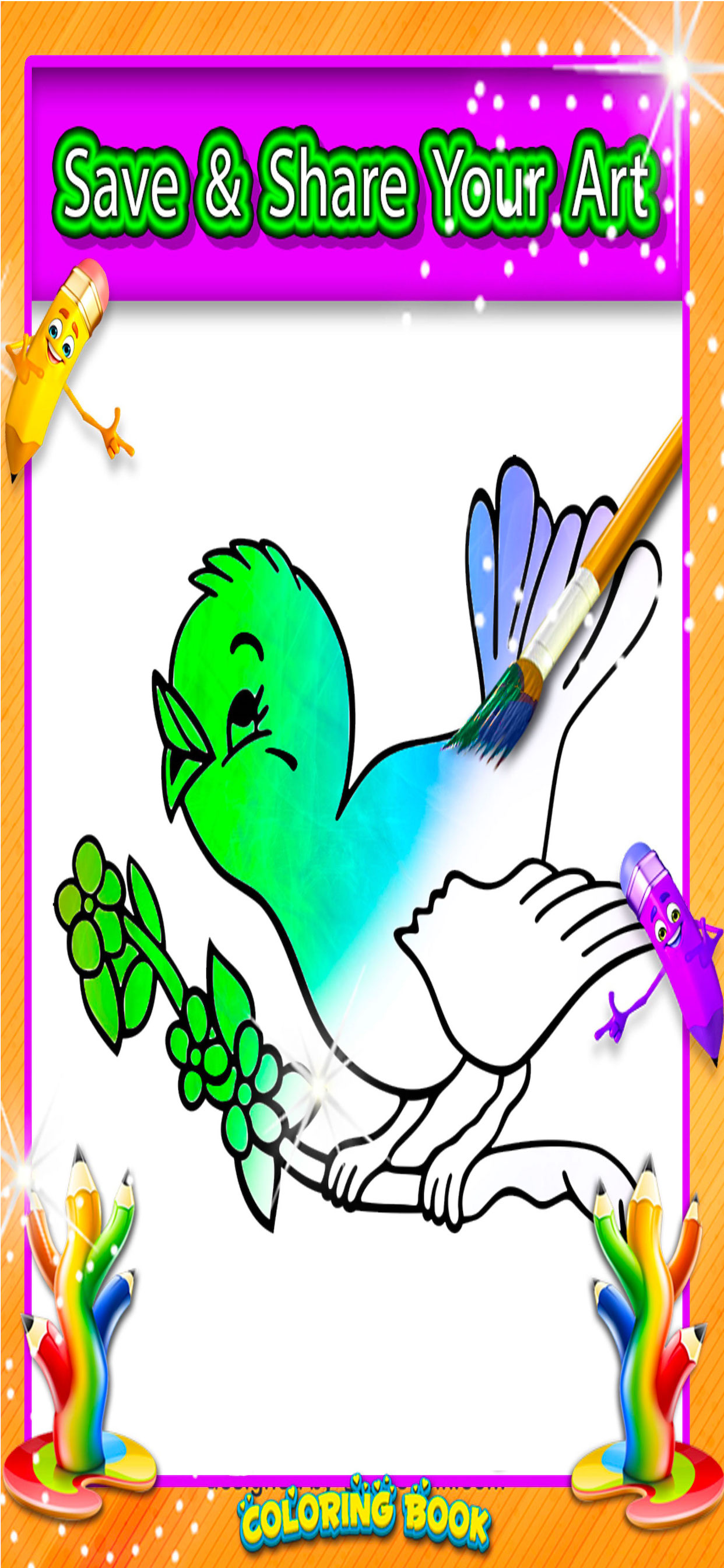 Coloring Book & Pages Game