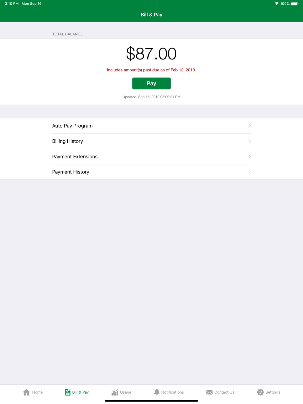 iPad screenshot