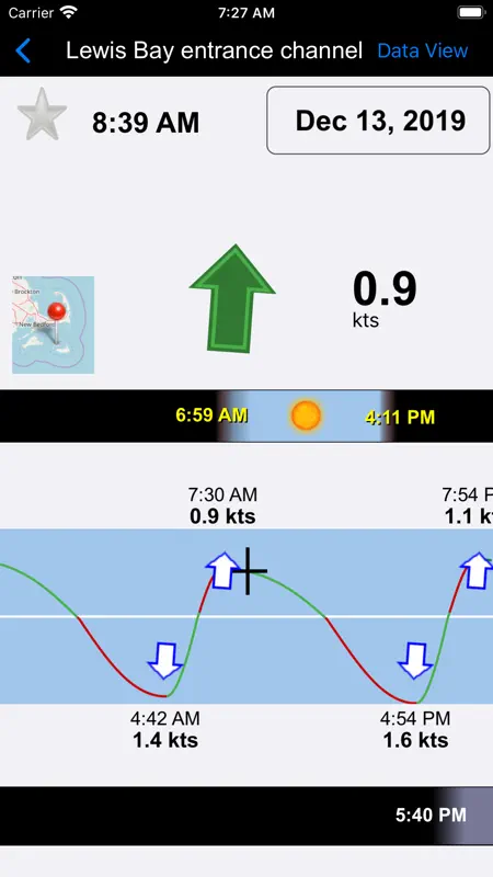 Real Tides & Currents Chart HD screenshot 4 of 6