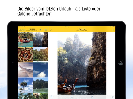 Screenshot #5 pour WEB.DE Online-Speicher