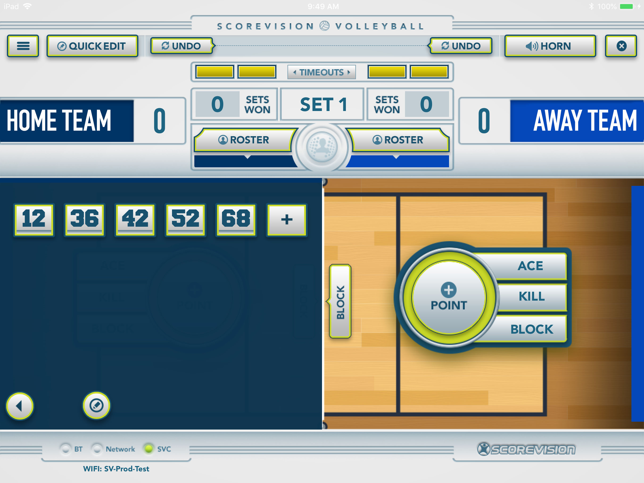ScoreVision Volleyball screenshot 3