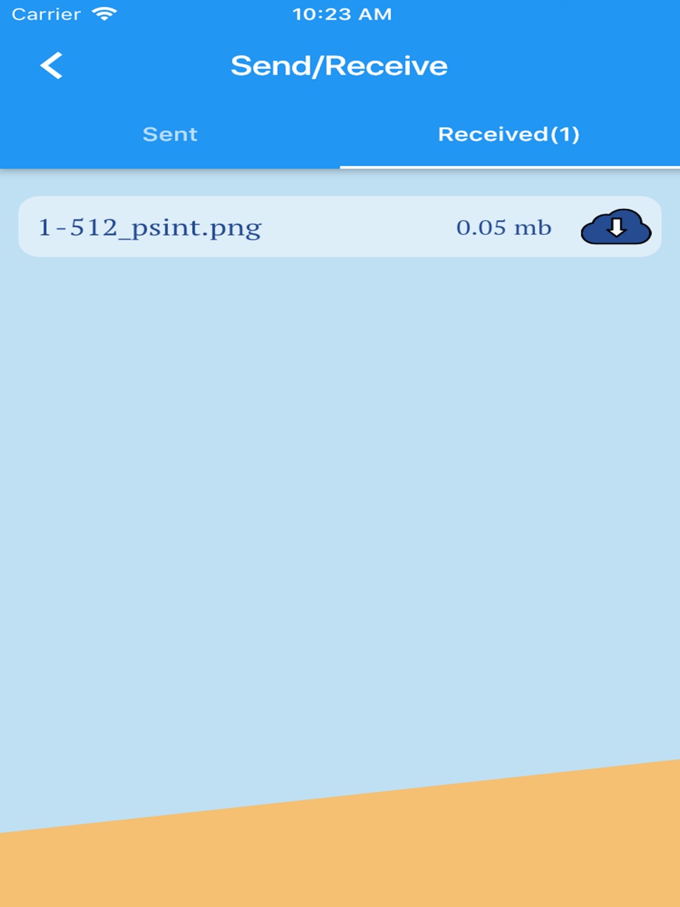 iPad screenshot