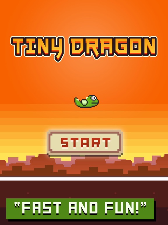 Dragon Bird Fly - Tappy Flying iPad screenshot