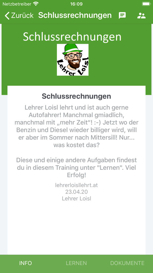 #2. lörning (iOS) 由: Institute of Microtraining Personalentwicklung GmbH