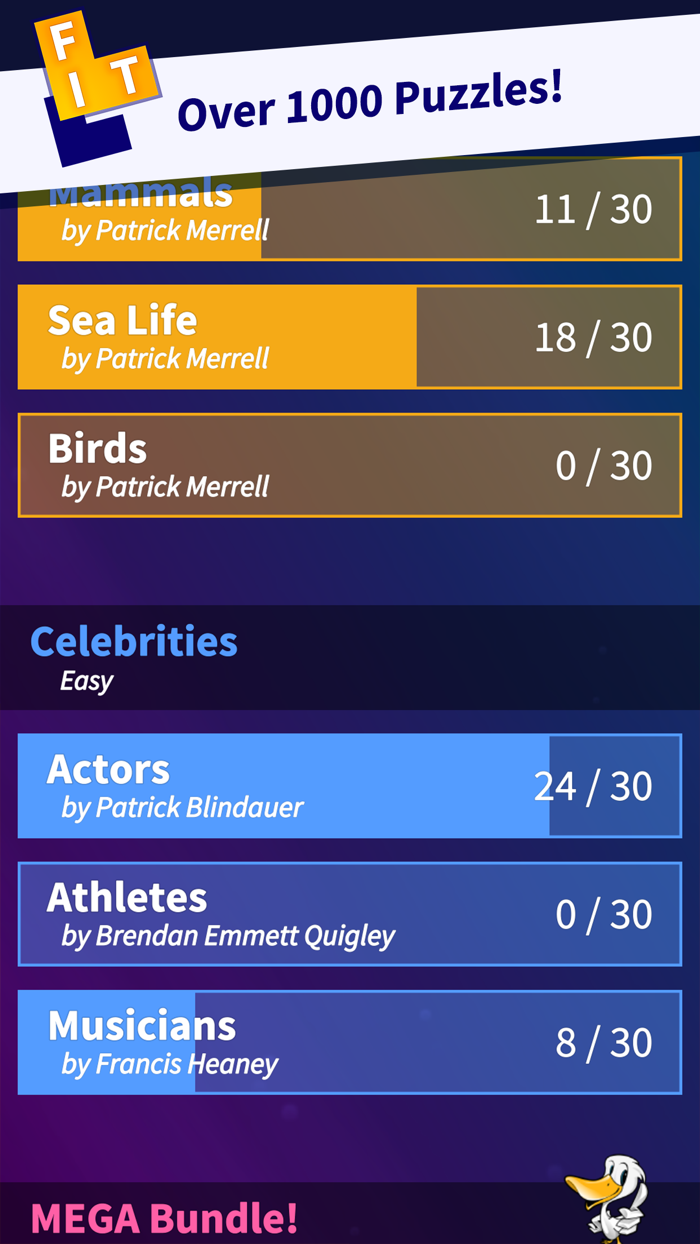 Flow Fit - Word Puzzle