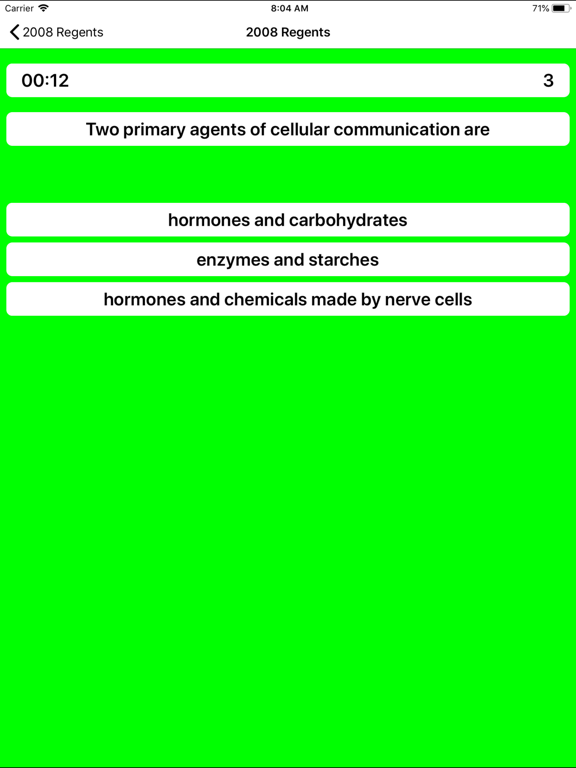 Living Environment Test Prep iPad screenshot