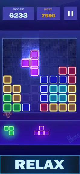 Game screenshot Glow Block Puzzle Legend apk