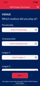 UEFA Player Pitch Rater screenshot #4 for iPhone