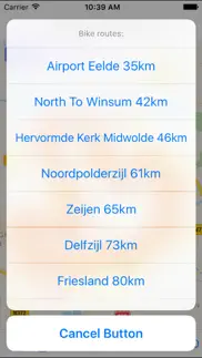 How to cancel & delete groningen cycling map 2