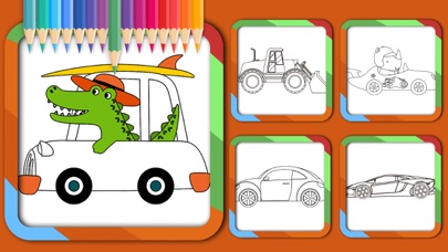 Cars Coloring Pages Game screenshot 3