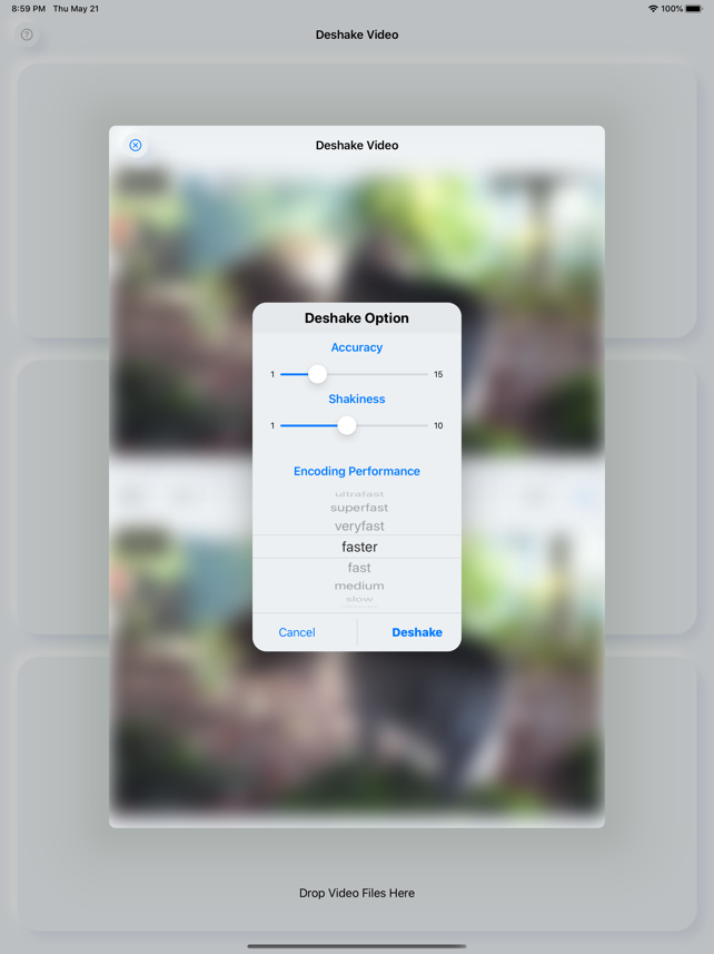 Video Deshake - Stabilizer Screenshot