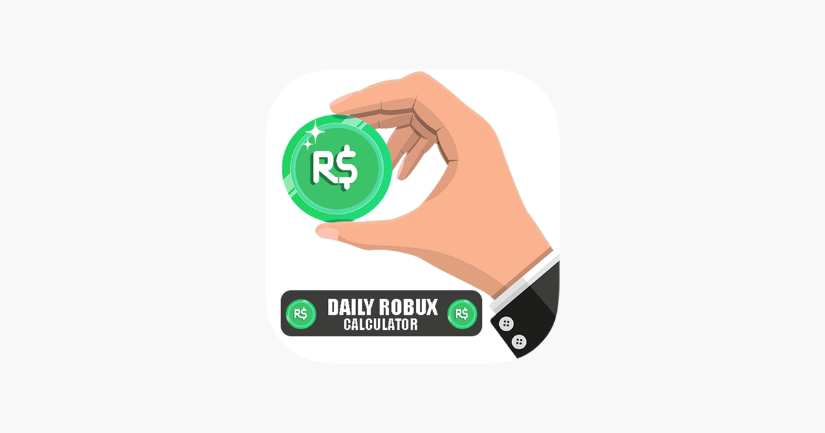 Daily Robux Calculator On The App Store - 